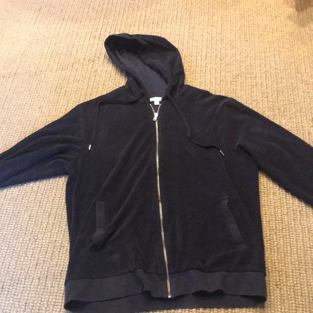 Sunspel toweling hoodie